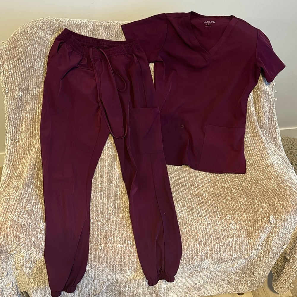 Woman’s scrubs